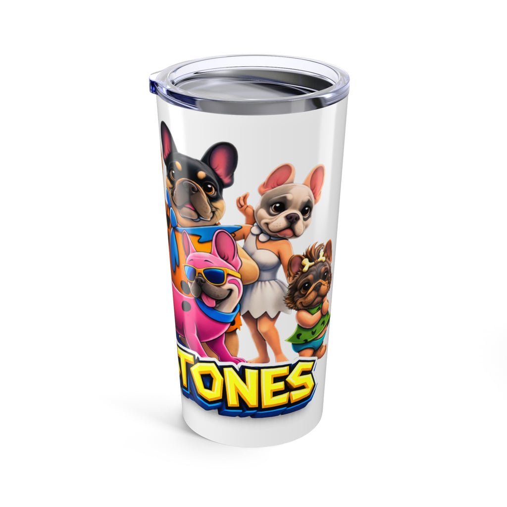 20oz French Bulldog Tumbler Mug