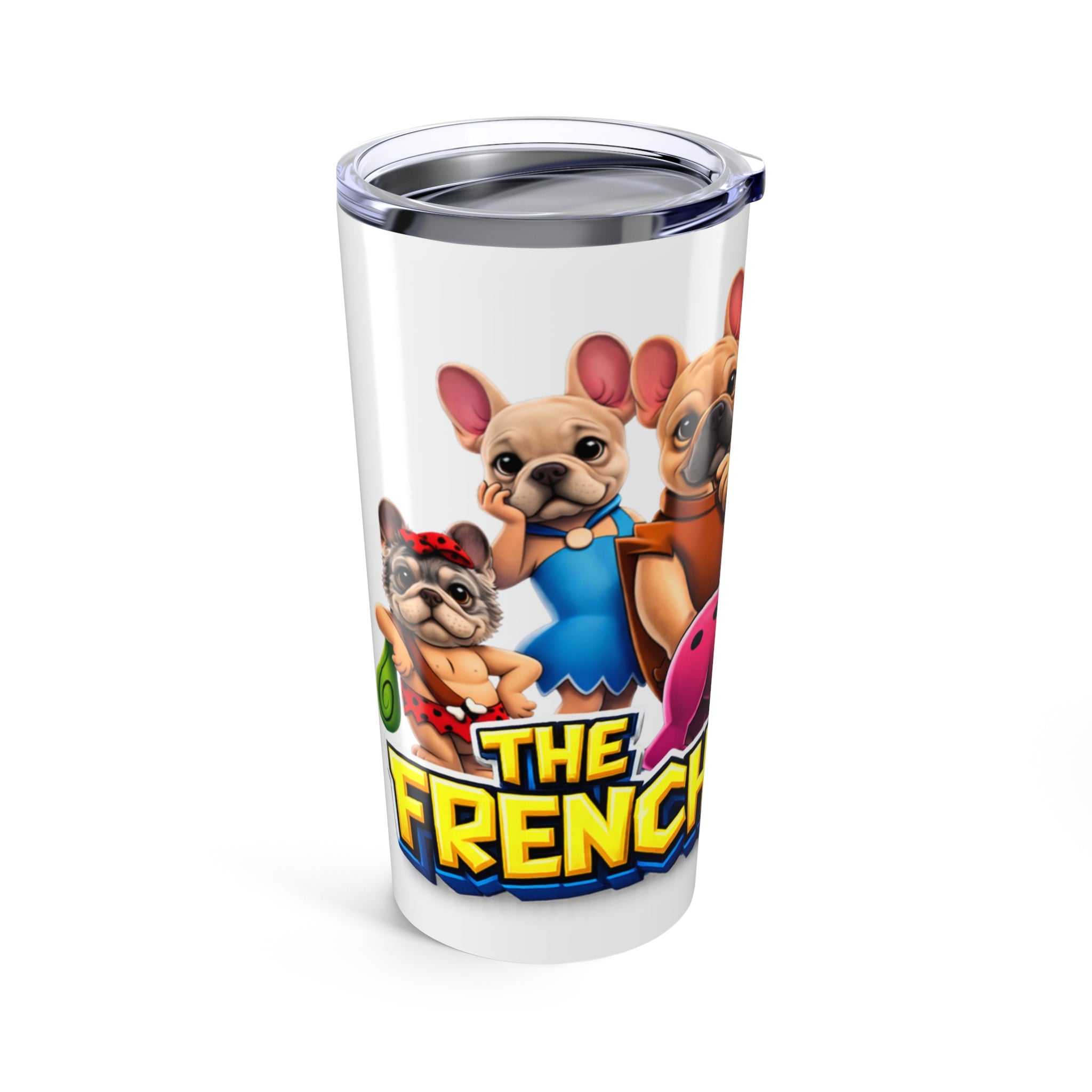 20oz French Bulldog Tumbler Mug