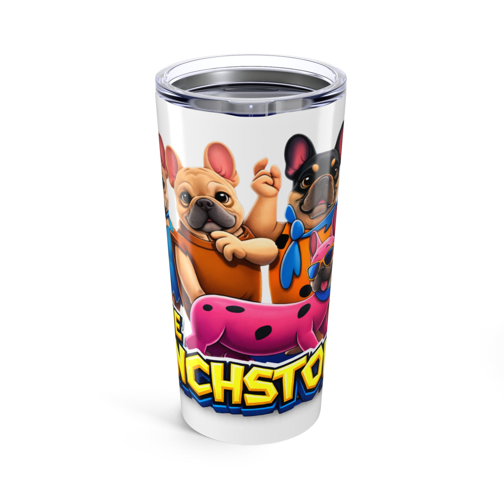 20oz French Bulldog Tumbler Mug